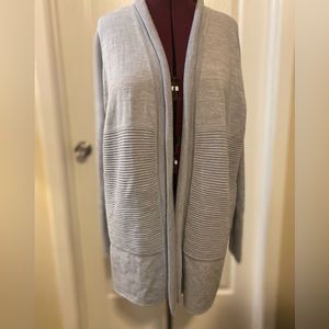 Lululemon Size 12 Sit In Lotus Wrap II Heathered Starlight Merino Wool Fly Away